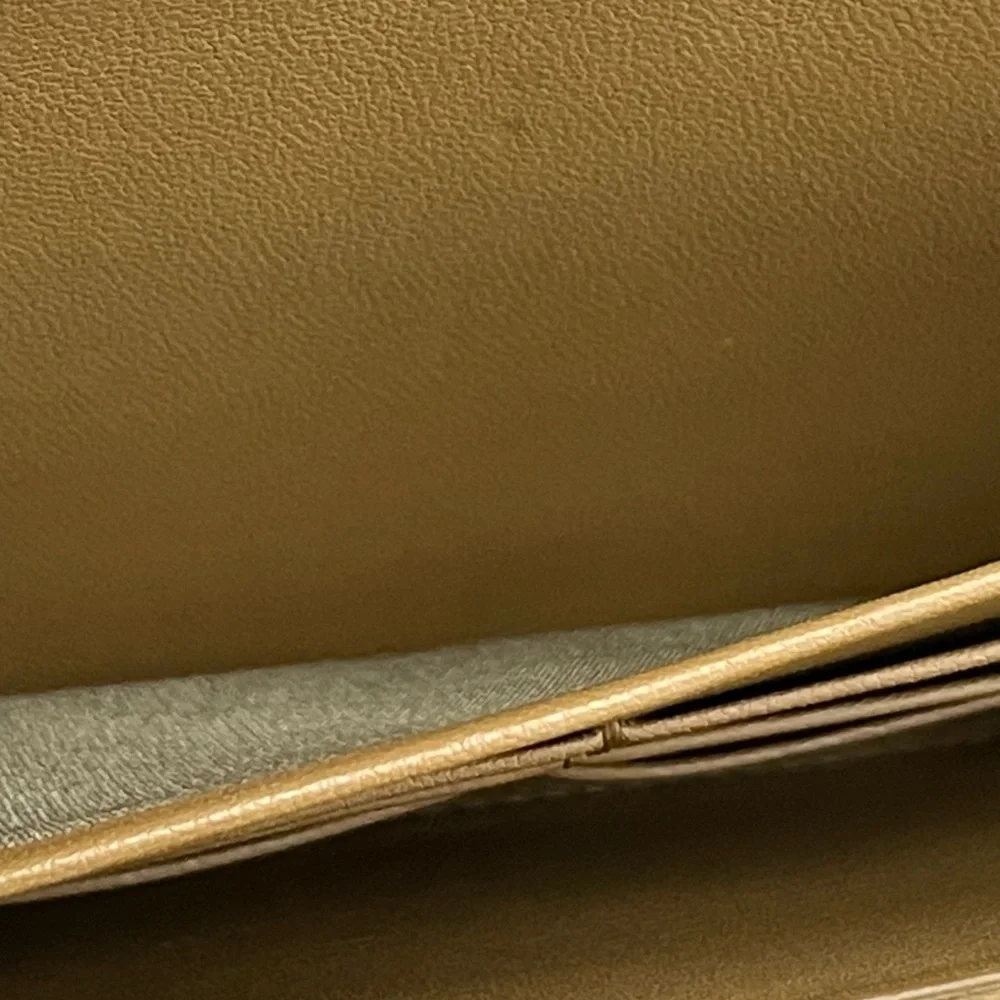Celine Bicolor Long Zip-Around Wallet